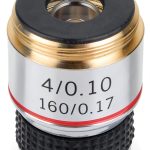 Vipxyc 4X Achromatic Microscope Lens Alloy-0