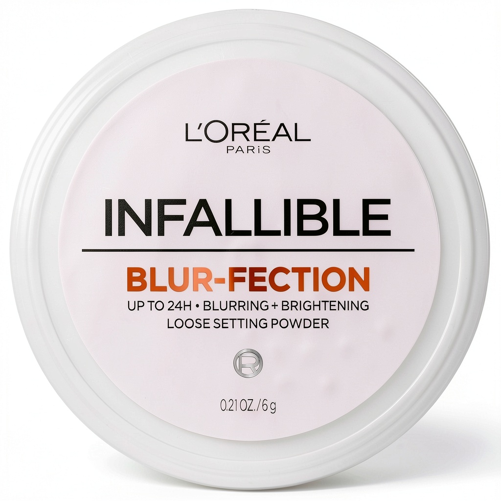 Loreal Paris Face Powder Makeup 0.21 Ounce packaging
