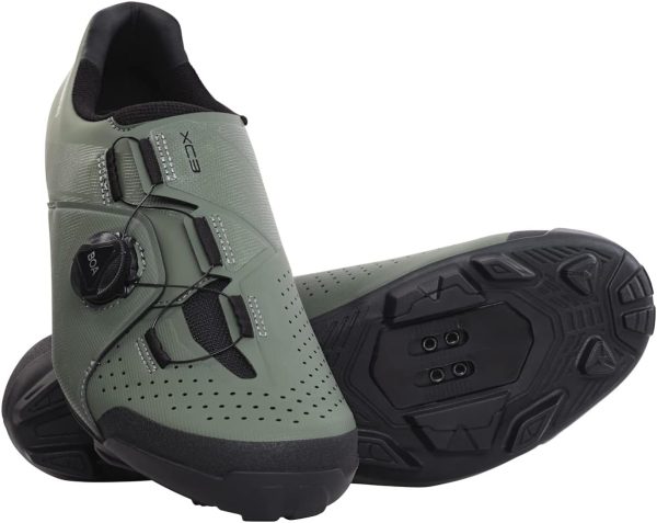SHIMANO Olive Cycling Shoes Mens Cross Country-0