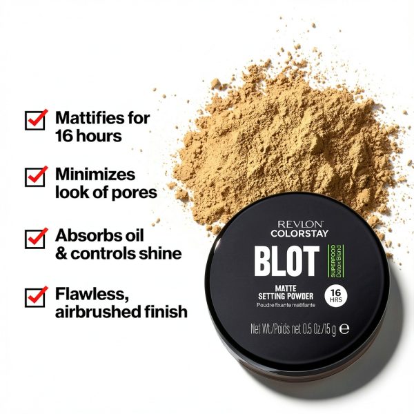 Revlon Matte Face Powder for All Skin Tones-2
