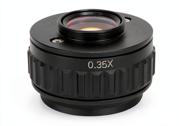 Liccx 0.35X CTV Microscope Lens Adapter Metal+Optical Glass-2