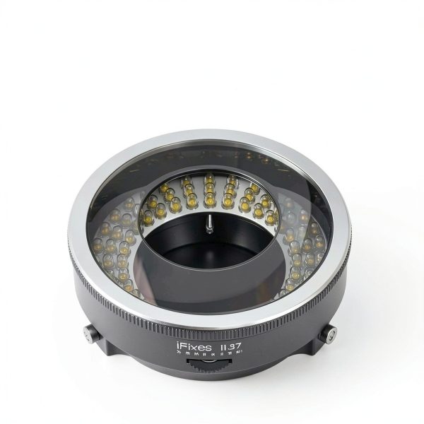 iFixes LED Ring Light Microscope Polarizer 96 LEDs-8
