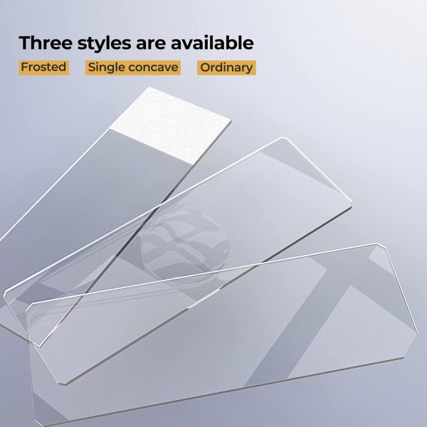 Microscope Slides Clear 50pc & 100pc Cover Slips Vabiooth-4