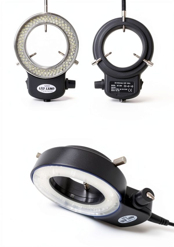 Walfront LED Ring Light Illuminator Microscope Accessories-7
