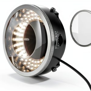 iFixes LED Ring Light Microscope Polarizer 96 LEDs-0