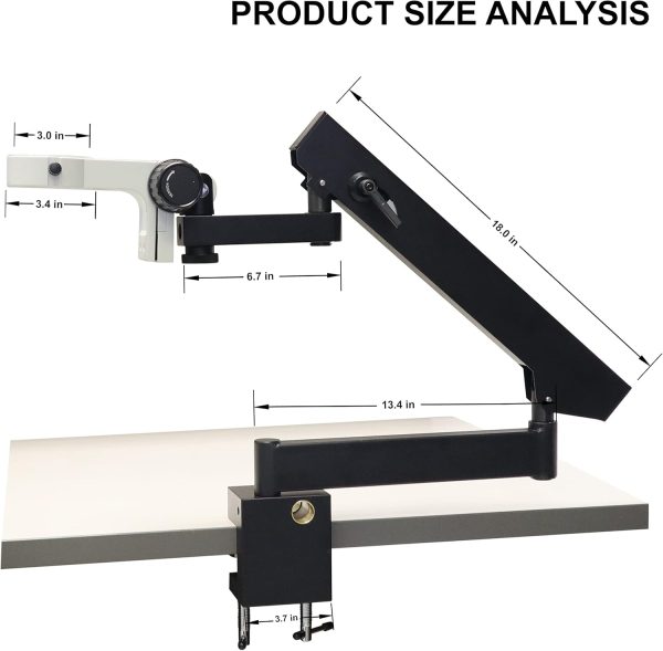 Parco Scientific Articulating Arm Pillar Clamp Stand-1
