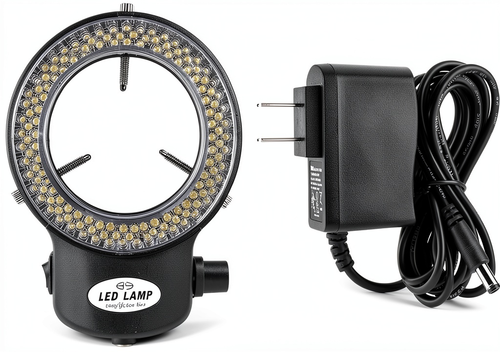 Walfront LED Ring Light Illuminator for microscope accessories