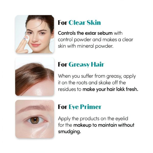 Zero Sebum Powder ETUDE Face Powder Oil Control-6