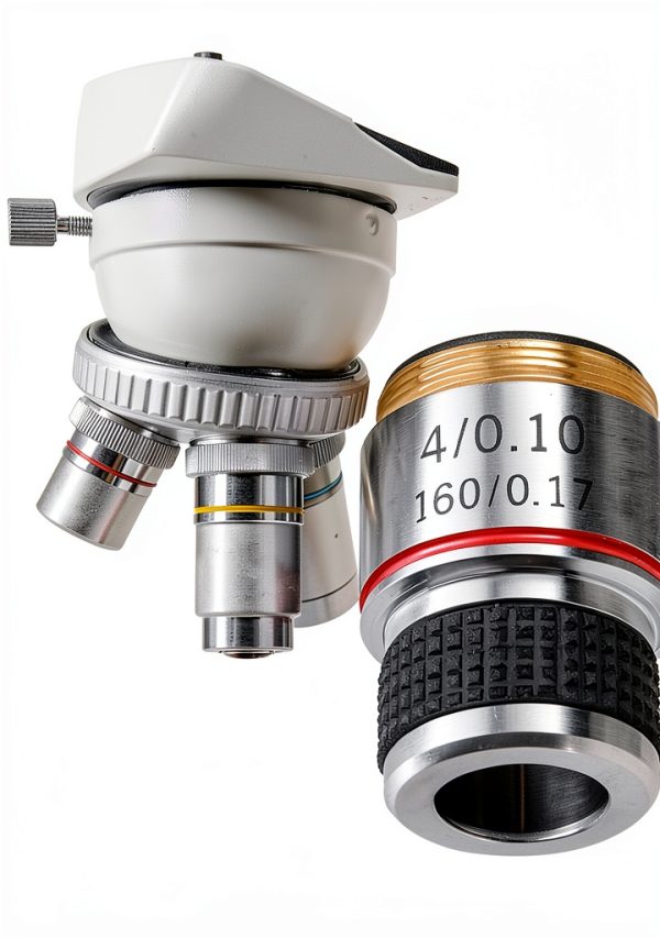 Vipxyc 4X Achromatic Microscope Lens Alloy-2