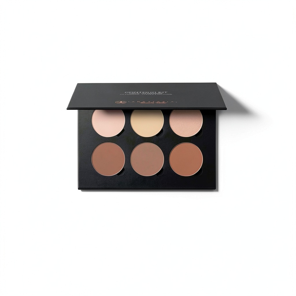 Applying Light To Medium Face Powder on a vanity with natural lighting