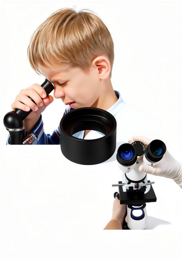 Binocular Eye Cups BOXOB Rubber for Microscopes-6