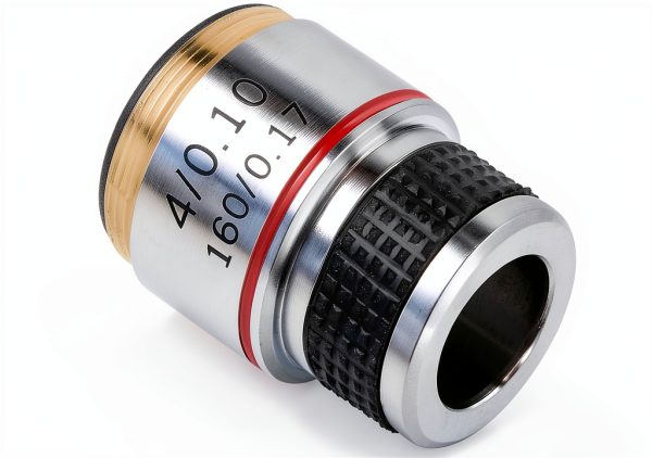 Vipxyc 4X Achromatic Microscope Lens Alloy-7