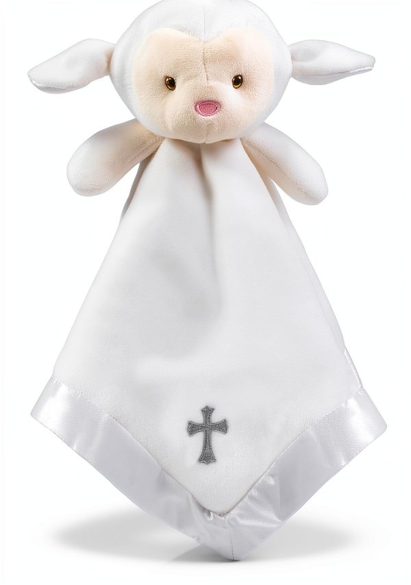 Organic Lamb Lovey Tranquil Kiddo Baby Blanket-0