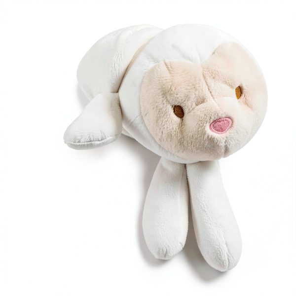 Organic Lamb Lovey Tranquil Kiddo Baby Blanket-5