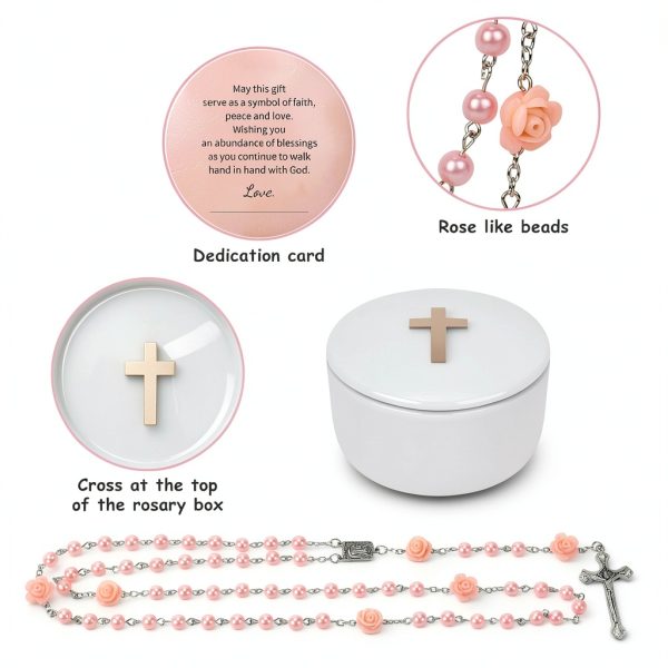 Cherish Baptism Gift Basket Sky Blue Cotton Set-5