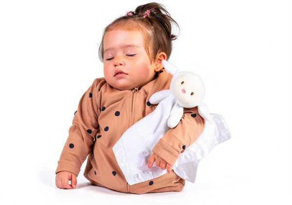 Organic Lamb Lovey Tranquil Kiddo Baby Blanket-6