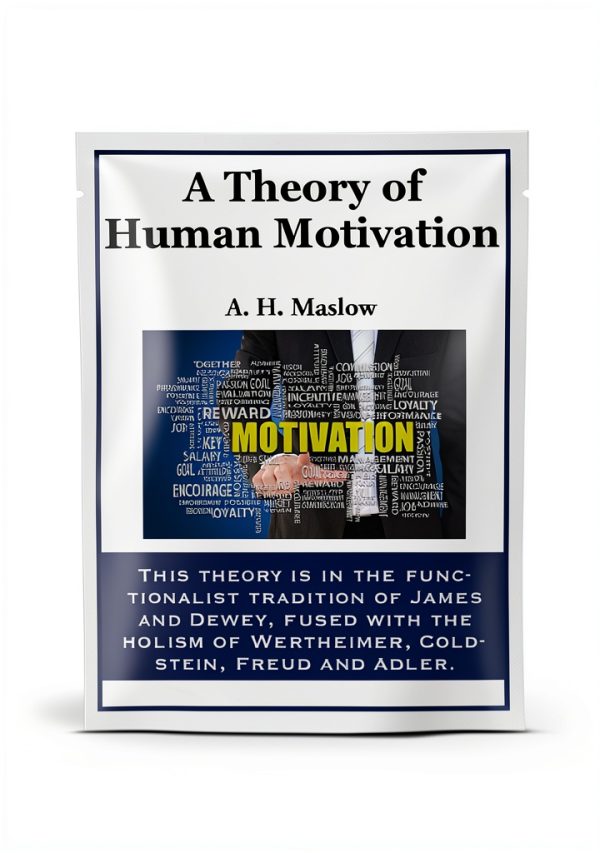Human Motivation Theory eBook by Sublime Books - 32 Page Guide-0