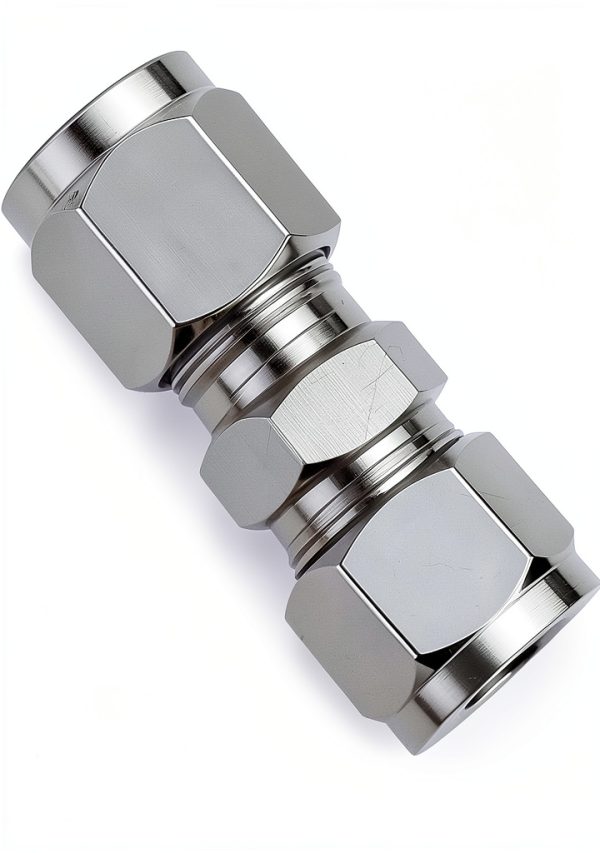 304 Stainless Steel Compression Union 12mm OD x 12mm OD Lophtnix Pack-1
