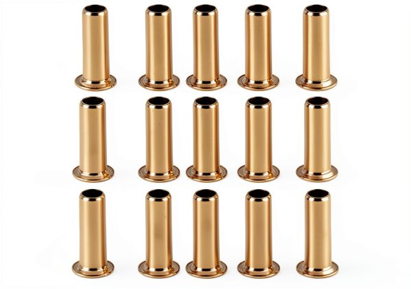 1/2 Inch Brass Compression Fittings by salbsever 50 Pack Yellow Insert-0