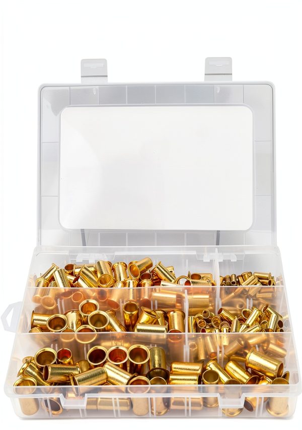 LTWFITTING Compression Inserts Kit 1/4 3/8 1/2 5/8 OD Brass Fittings-4