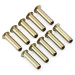 3/16" Tube ID Brass Compression Insert 10 Pack for Water Oil Air-0