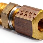 Legris 0105 05 10 Brass Compression Tube Fitting, Connector, 5 mm Tube OD x 1/8" BSPT Male-0