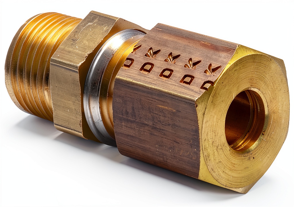 Installing Legris 0105 05 10 Brass Compression Tube Fitting, Connector, 5 mm Tube OD x 1/8