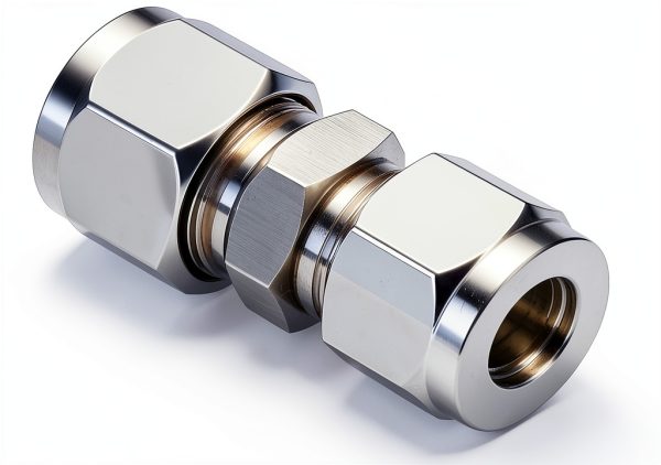 304 Stainless Steel Compression Union 12mm OD x 12mm OD Lophtnix Pack-3
