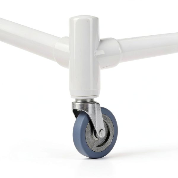 FORMUFIT 1-1/4" Caster PVC Fitting Adapter, White, 4-Pack-7
